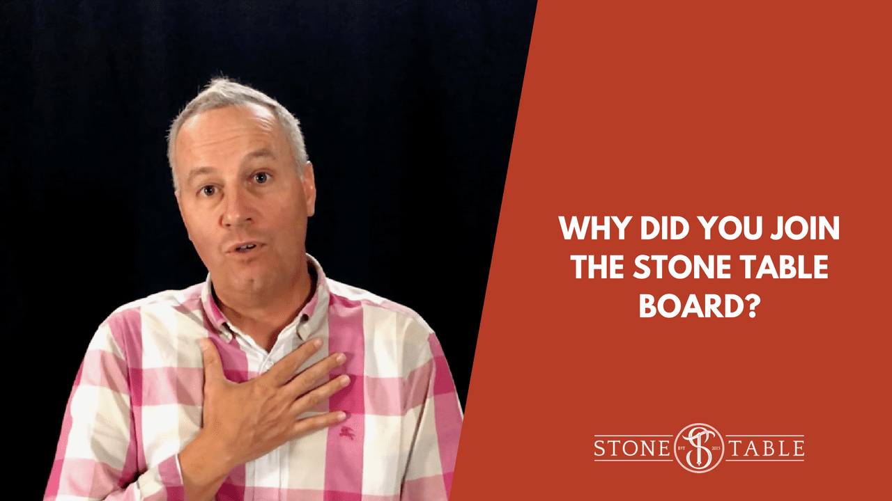 Rob Ketterling: Why he decided to join The Stone Table Board