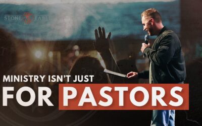 Ministry Isn’t Just For Pastors