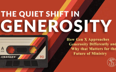 THE QUIET SHIFT IN GENEROSITY