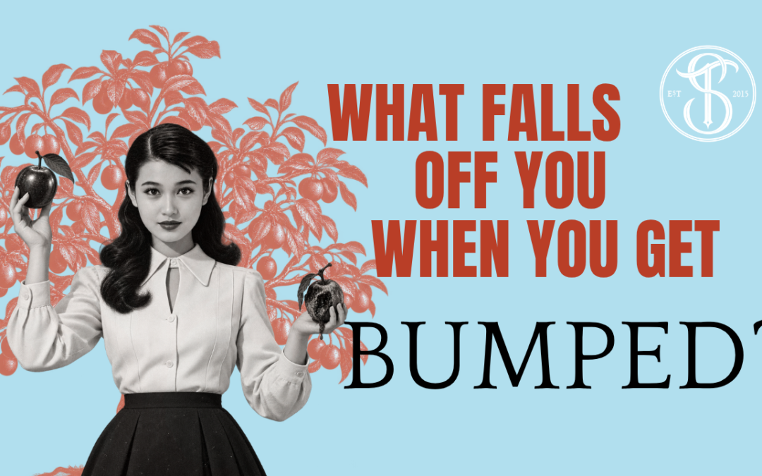 WHAT FALLS OFF YOU WHEN YOU GET BUMPED? 